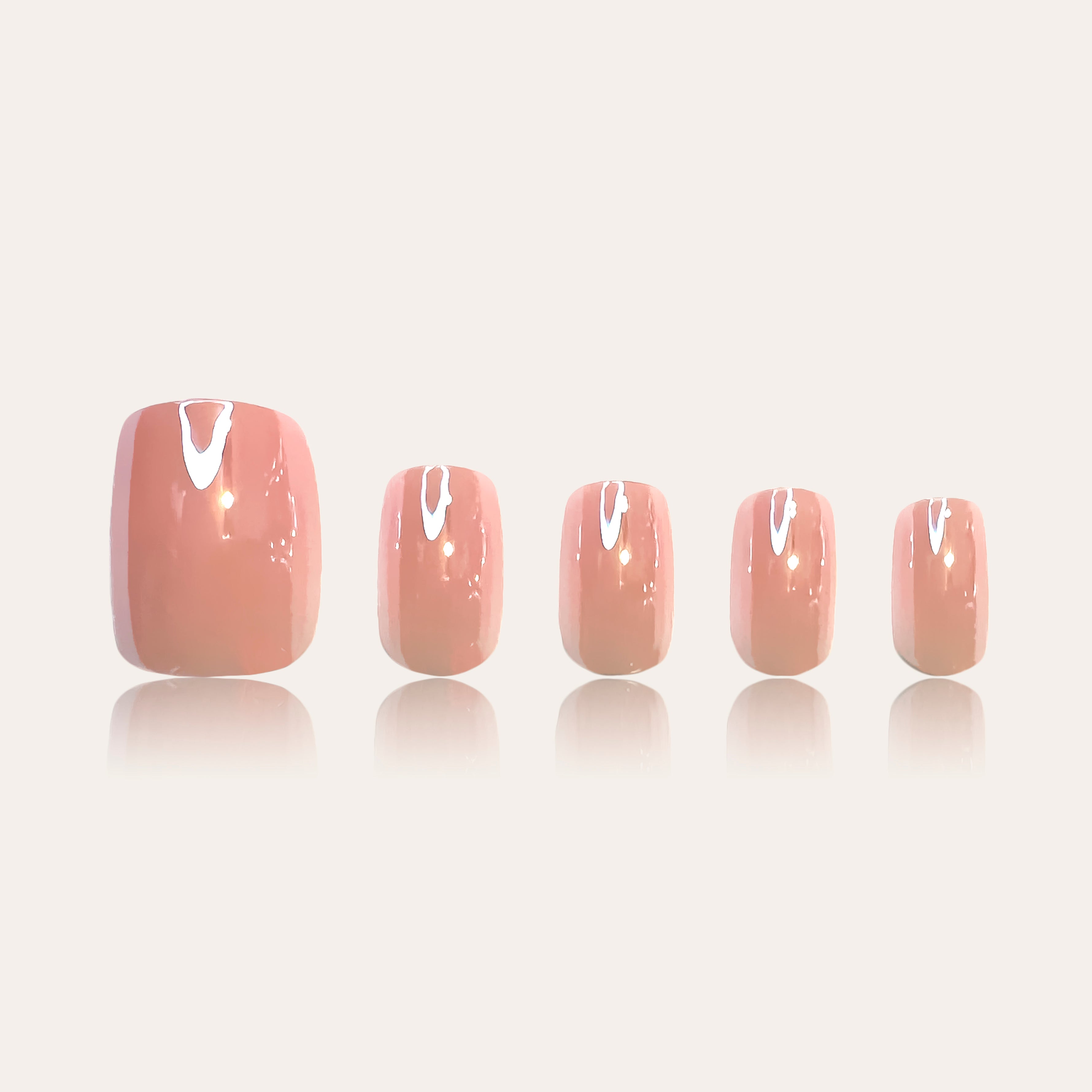 Rosy Tip - Press On Neglur