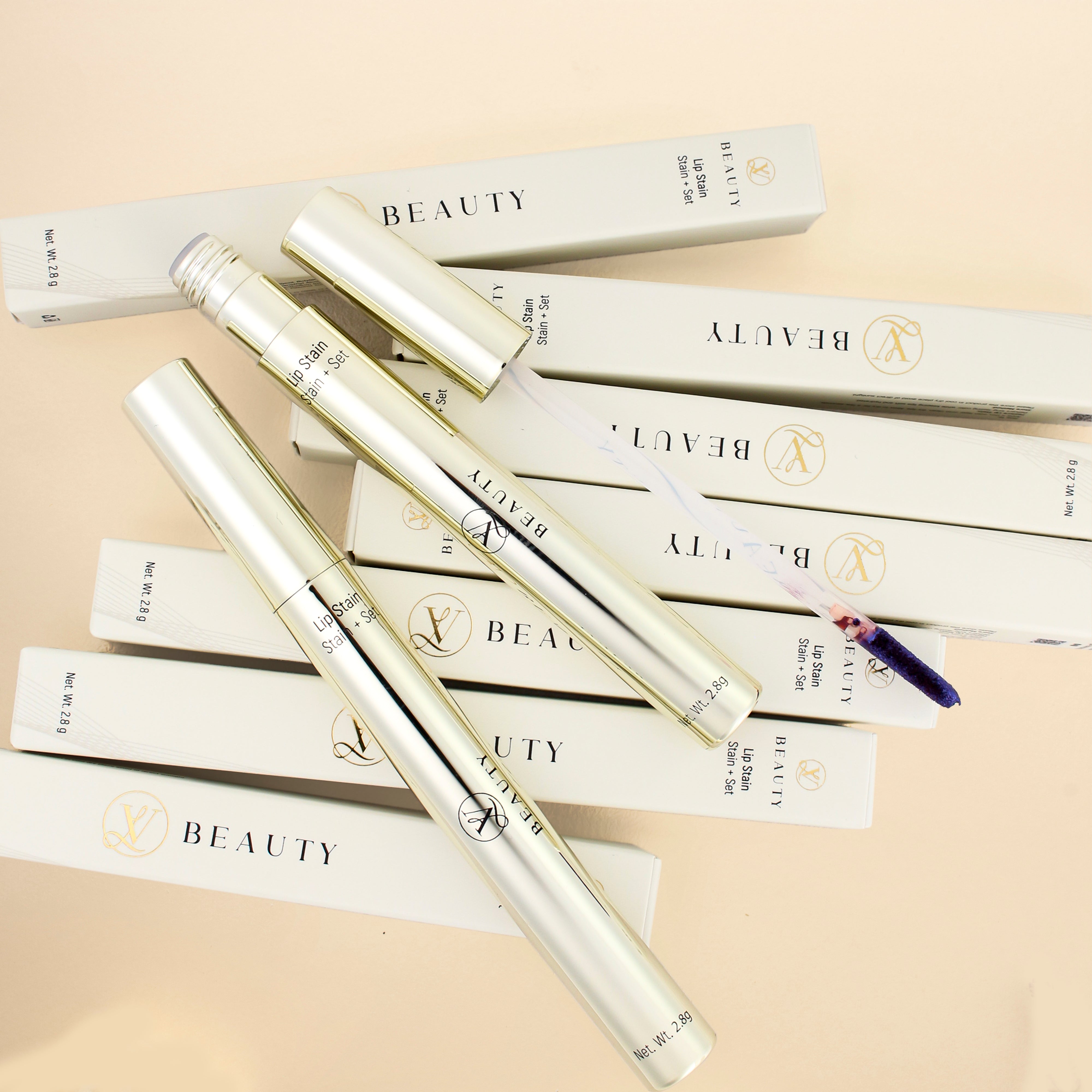 Lip-Stain Combo (Peach)