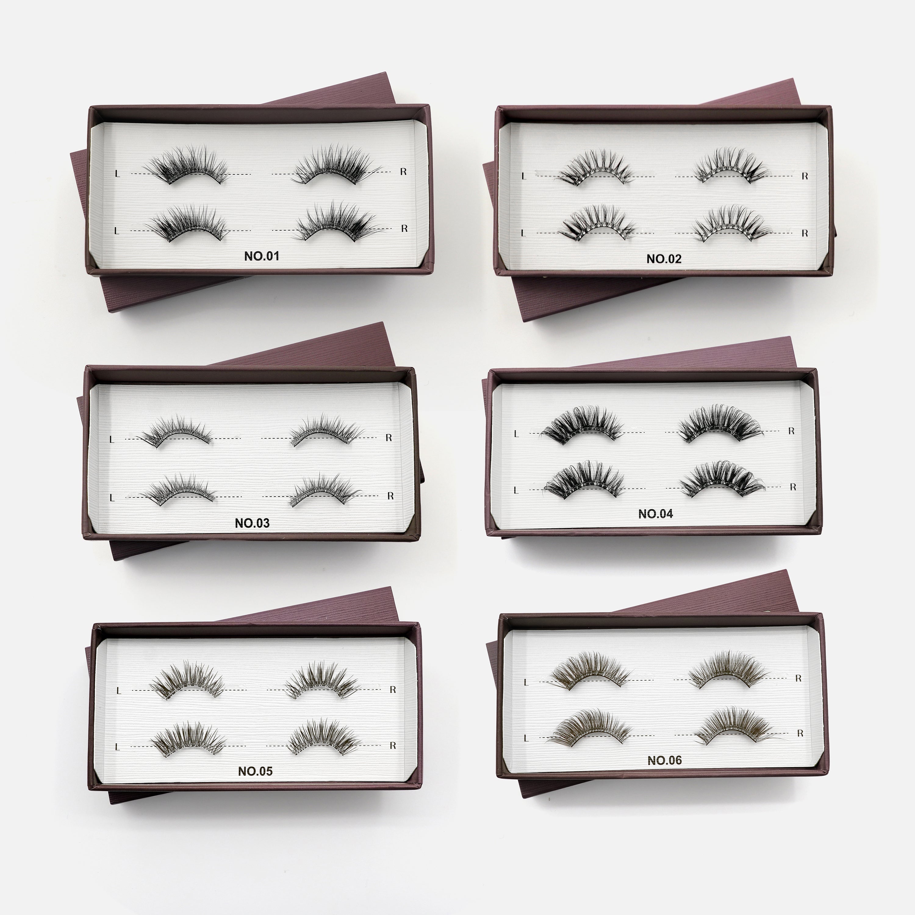 Pre-glued Half Lash NO.01