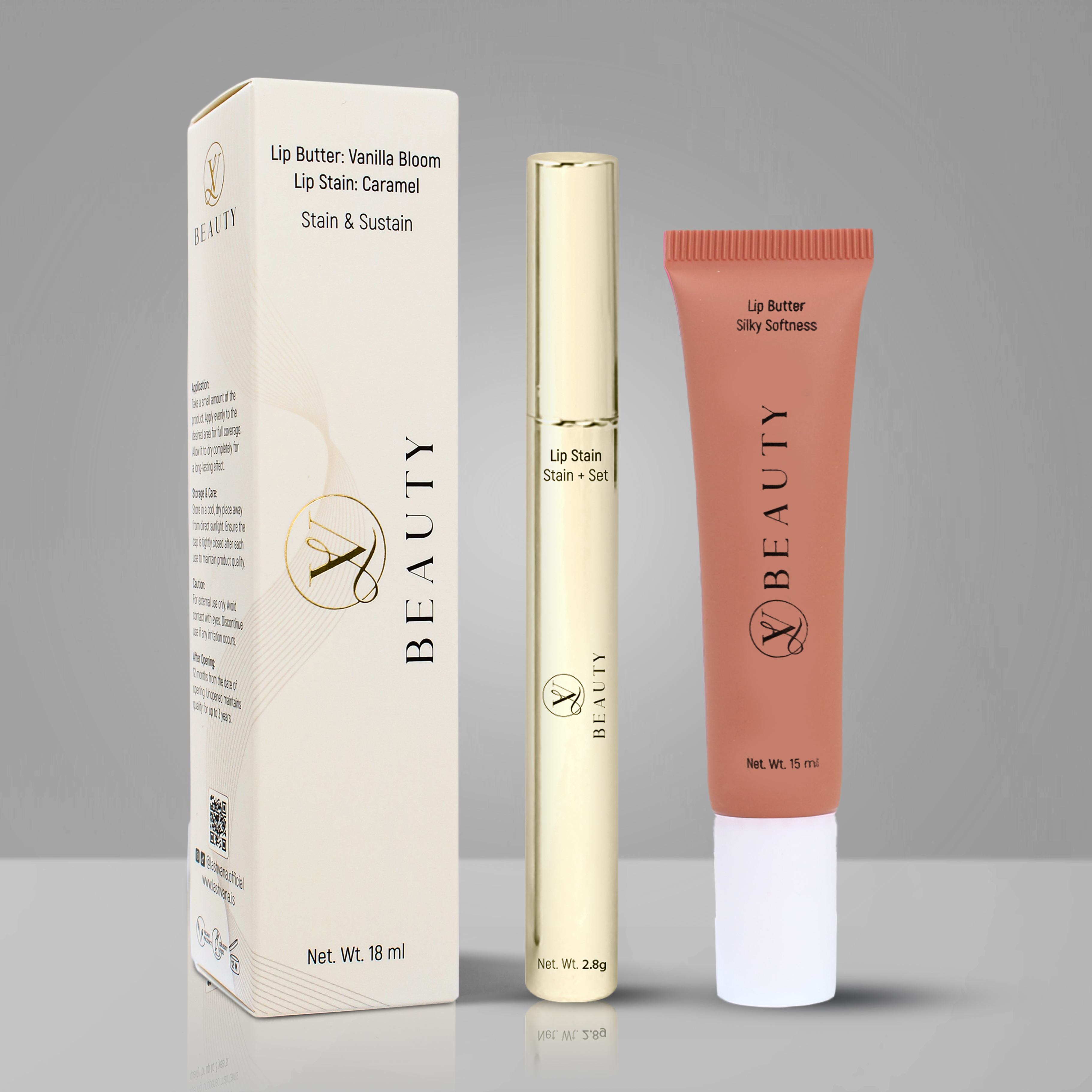Lip-Stain Combo (Caramel)