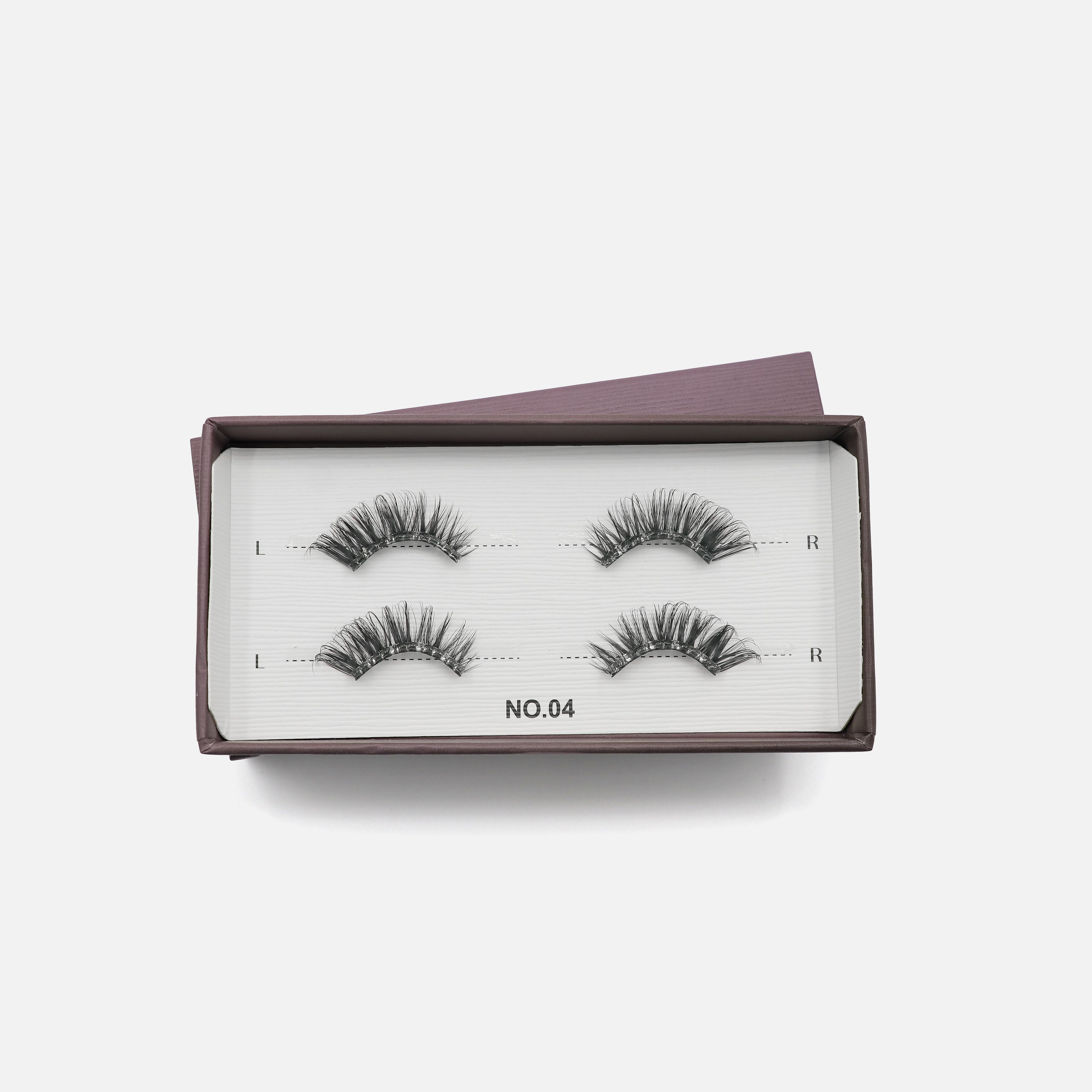 Pre-glued Half Lash NO.04