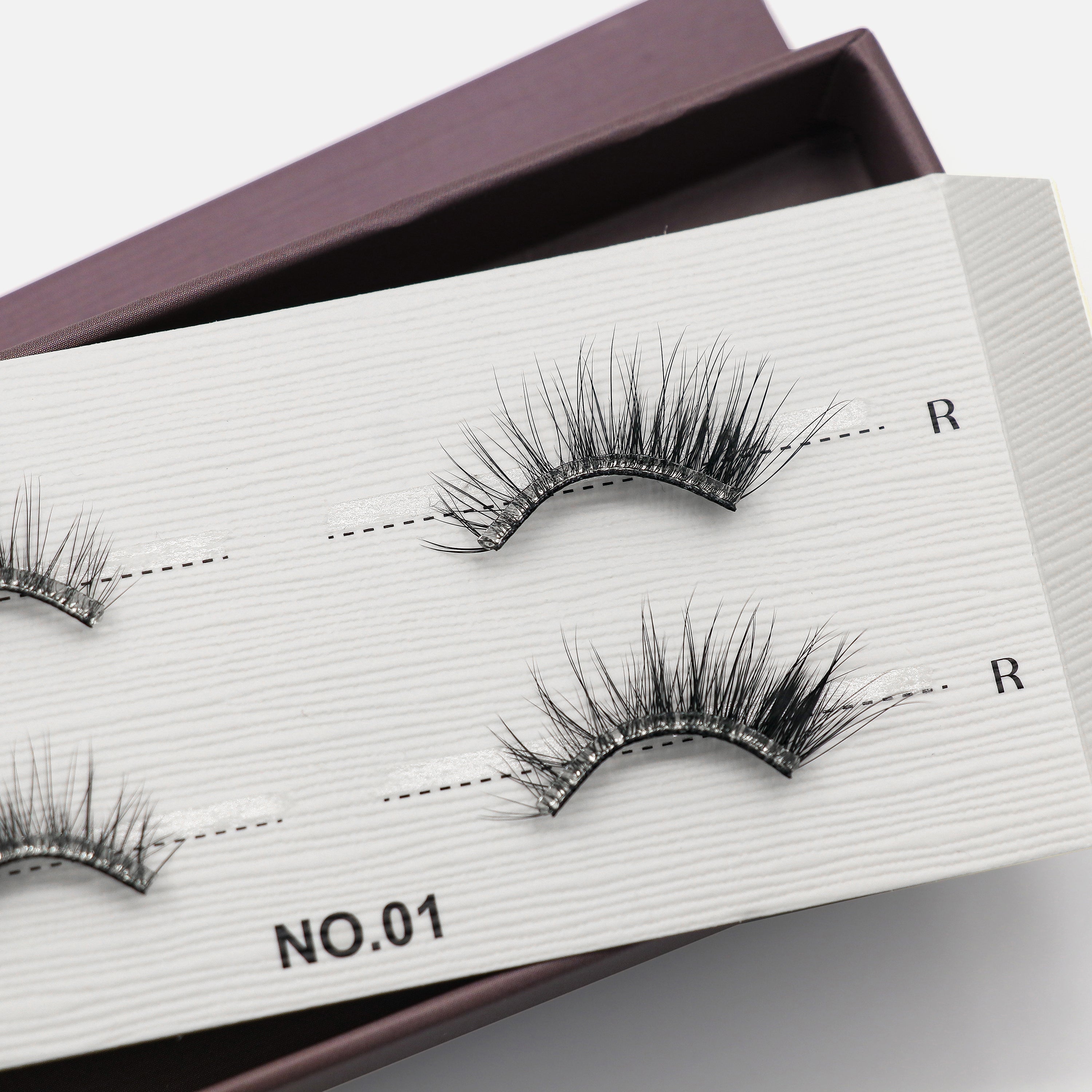 Pre-glued Half Lash NO.01