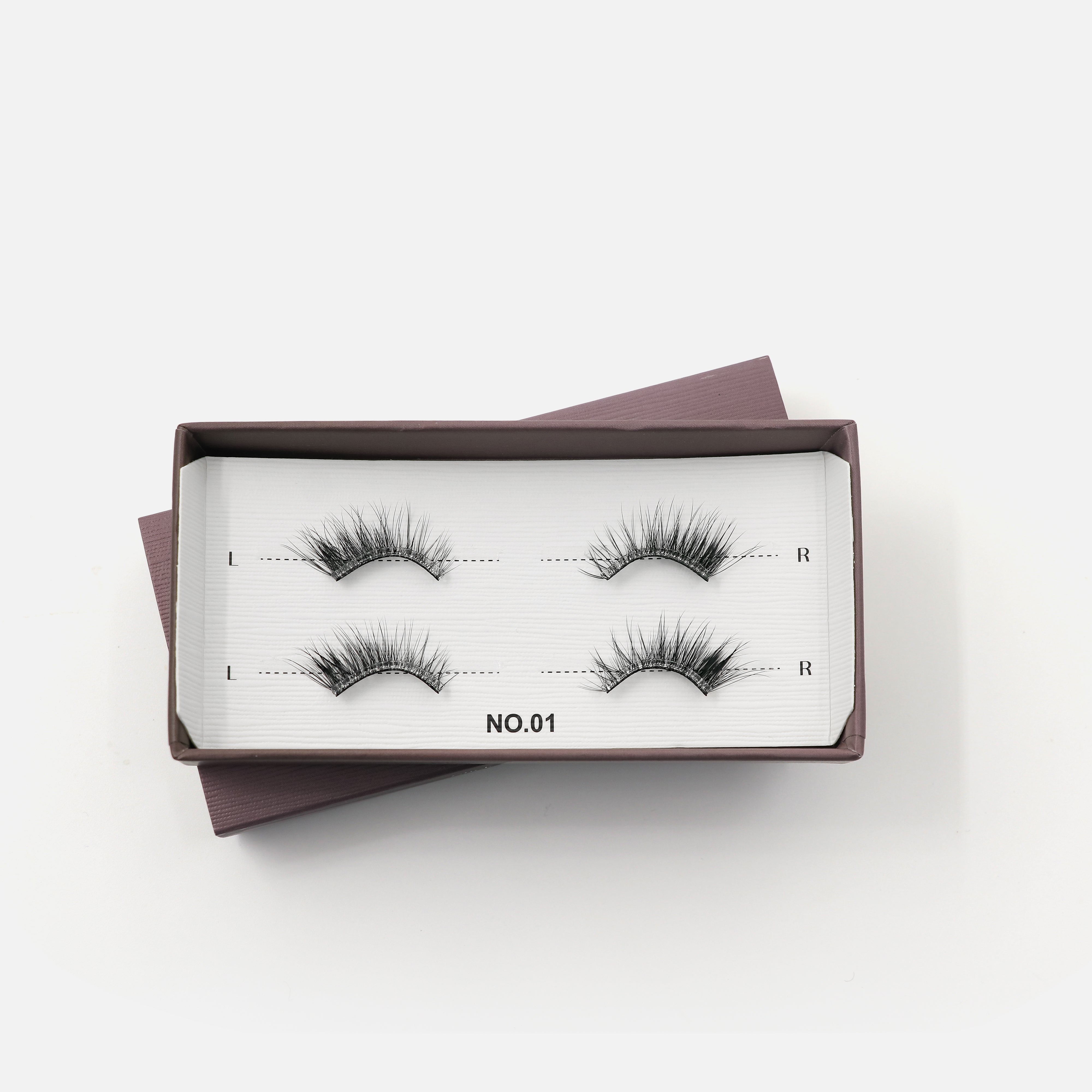 Pre-glued Half Lash NO.01