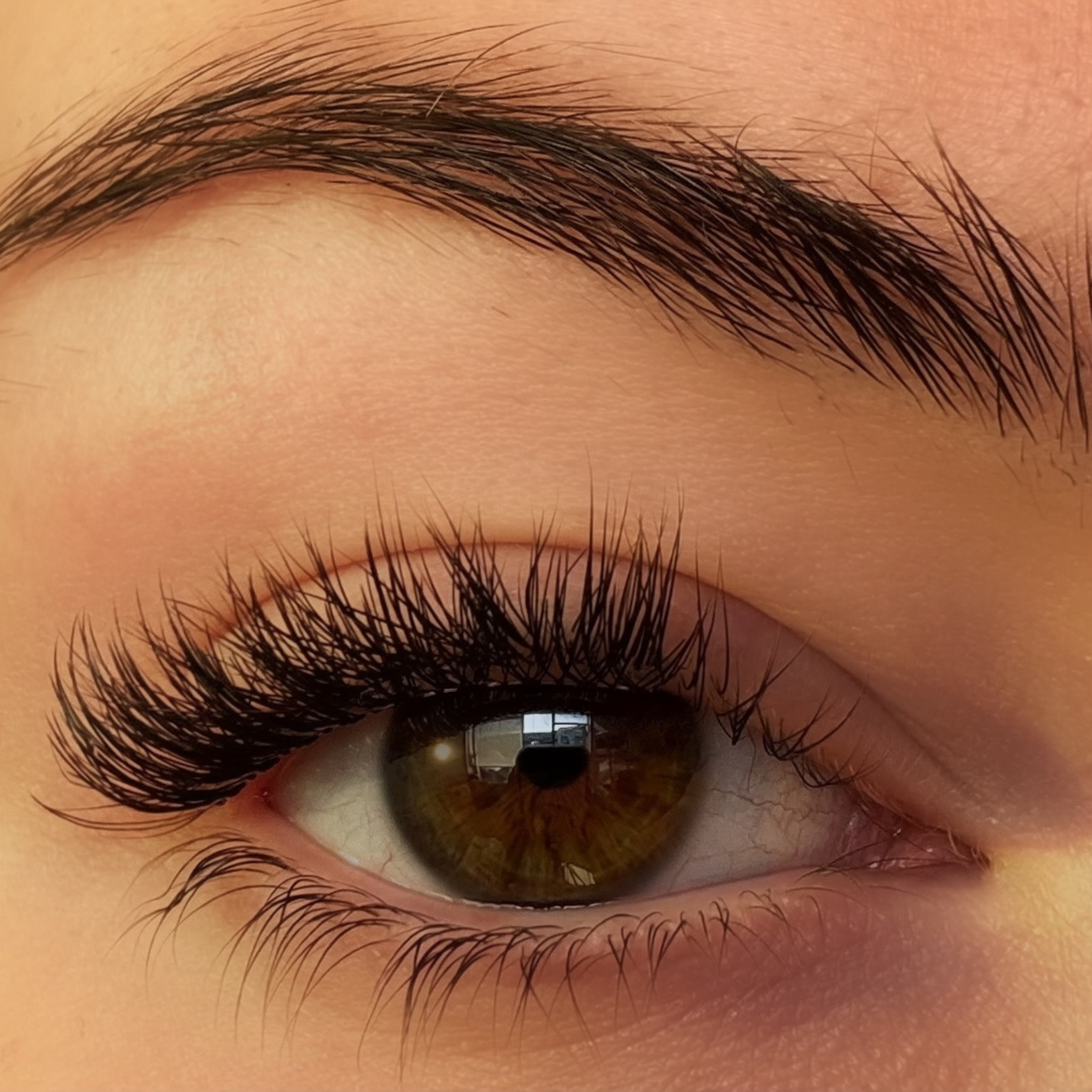 Pre-glued Half Lash NO.05 (Brún)